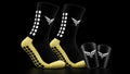 Future Form Essentials Bundle with black grip socks and black mini shin guards